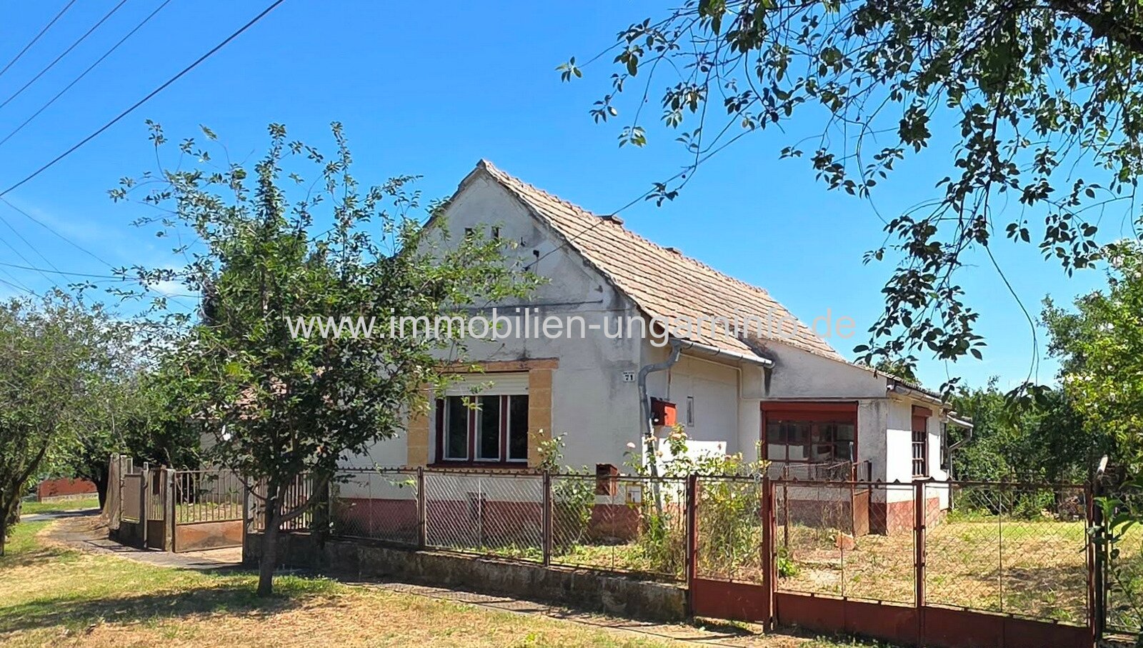 Einfamilienhaus in Marcali 12 km von Plattensee zu verkaufen Einfamilienhaus in Marcali 12 km von Plattensee zu verkaufen